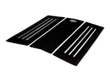 AQSS - BLACK FRONT TRACTION PAD - The Surfboard Warehouse Australia