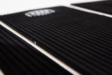 AQSS - BLACK FRONT TRACTION PAD - The Surfboard Warehouse Australia