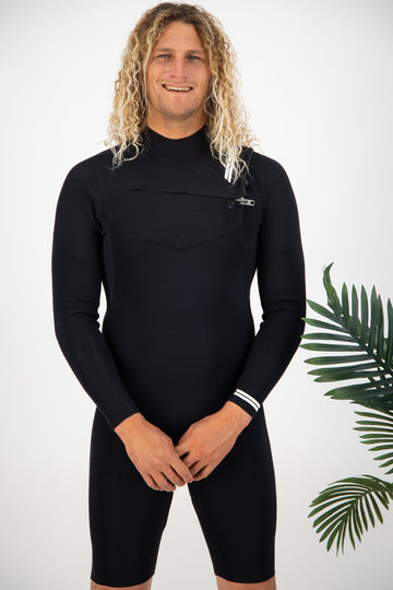 Premium Mens 2/2 Long Sleeve Chest Zip Springsuit
