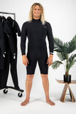 Premium Mens 2/2 Long Sleeve Chest Zip Springsuit