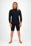 Premium Mens 2/2 Long Sleeve Chest Zip Springsuit