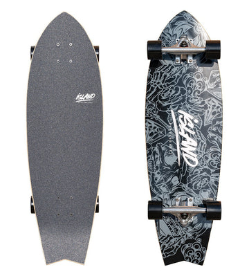 28" FISH TAIL CRUISER - BLACK