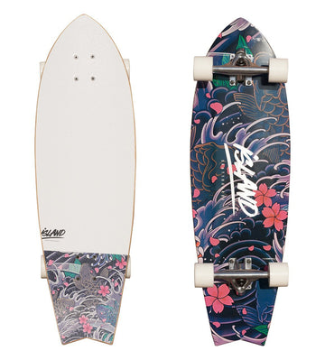 32" FISH TAIL CRUISER - WHITE / KOI