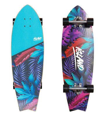 32" FISH TAIL CRUISER - TROPICAL