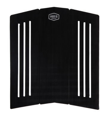 AQSS - BLACK FRONT TRACTION PAD - The Surfboard Warehouse Australia