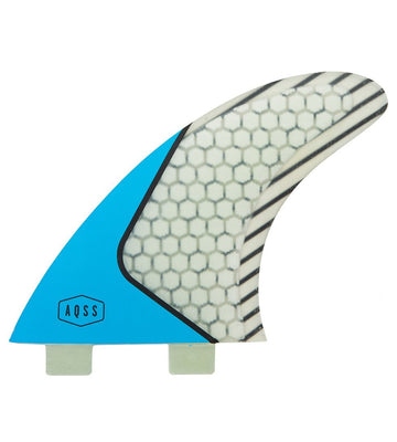 AQUATIC SOCIAL SCENE - BLUE HONEYCOMB (5 FIN) - The Surfboard Warehouse Australia
