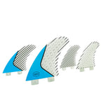 AQUATIC SOCIAL SCENE - BLUE HONEYCOMB (5 FIN) - The Surfboard Warehouse Australia