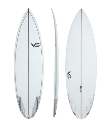 DELTA - BLACK SHORTBOARD