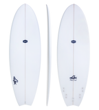 FLYING FISH -CLEAR SKIN - FUNBOARD - The Surfboard Warehouse Australia