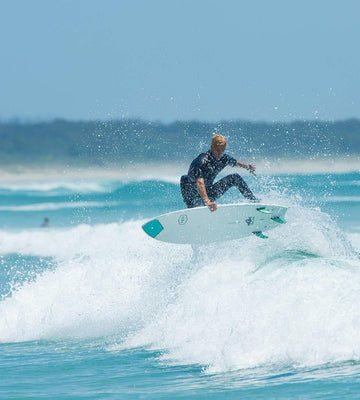 FLYING FISH -CLEAR SKIN - FUNBOARD - The Surfboard Warehouse Australia