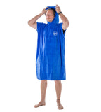 AQSS DARK BLUE PONCHO - The Surfboard Warehouse Australia