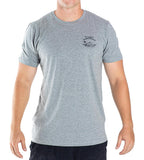 RETRO SURFBOARD WAREHOUSE T-SHIRT - GREY