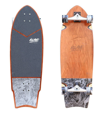 ISLAND - 32" BLACK CRUISER - The Surfboard Warehouse Australia
