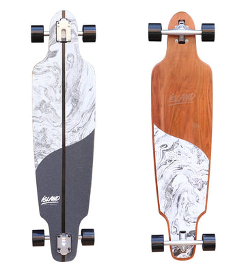 ISLAND - 40" BLACK LONGBOARD - The Surfboard Warehouse Australia