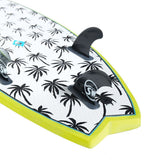 BOM BORA SOFTBOARD 6'0 LIME - The Surfboard Warehouse Australia