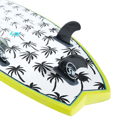 BOM BORA SOFTBOARD 6'0 LIME - The Surfboard Warehouse Australia
