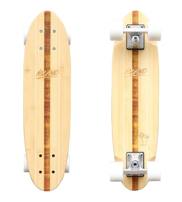 ISLAND - 22" BAMBOO SKATEBOARD - The Surfboard Warehouse Australia