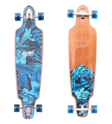 ISLAND - 40" LONGBOARD BLUE PARADISE - The Surfboard Warehouse Australia